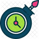 Bomb Time Explosion Icon