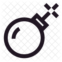 Bomb Icon Of Line Style Available In Svg Png Eps Ai Icon Fonts