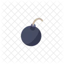 Bomb Vector Fuse Icon