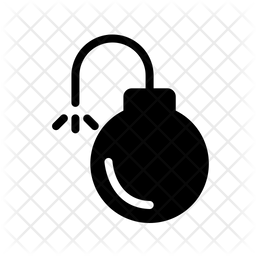 Bomb Icon Of Glyph Style Available In Svg Png Eps Ai Icon Fonts
