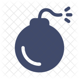 Bomb Icon Of Glyph Style Available In Svg Png Eps Ai Icon Fonts