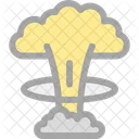 Bomb Cloud Explosion Icon