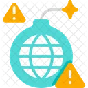 Bomb Attack Virus Icon