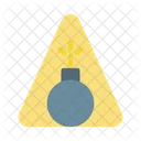 Bomb Explosion Sign Icon