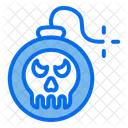 Bomb Skull Virus Icon