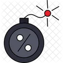 Bomb Saleexplosion Megadiscount Icon