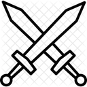 Armaments Cross Swords Icon