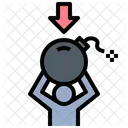 Stress Bomb Pressure Icon