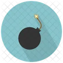 Bomb With Burning Fuse Icon