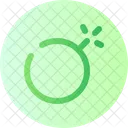 Bomb Minimalistic Birthday Celebration Icon