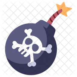 Bomb Skull  Icon