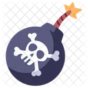 Pirate Skull Bone Icon