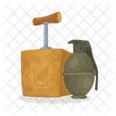 Bomba Arma Explosion Icon