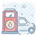Bomba De Combustible Gasolinera Bioetanol Icono