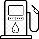 Combustible Estacion Gasolina Icono