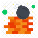 Bombenangriff  Symbol