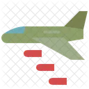 Bomber Plane Air Force War Icon