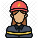 Avatar Bombero Bombero Icono