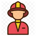 Bombero Bombero Avatar Icono