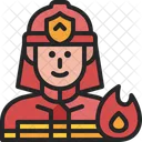 Bombero Bombero Avatar Icono