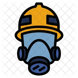 Máscara de bombero  Icono