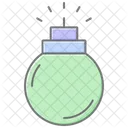 Bombes Icone Couleur Lineaire Icon
