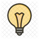 Idea Bombilla Luz Icono