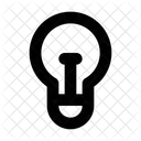 Bombilla Bombilla Bombilla Electrica Icono
