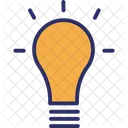 Bombilla Bombilla Electrica Idea Icono