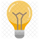 Bombilla Electrica Lampara Icono