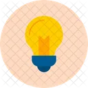 Bombilla Energia Idea Icon