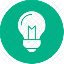 Bombilla Energia Idea Icon