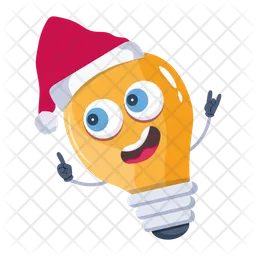 Bombilla Emoji Icono