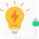 Bombilla Ahorrador De Energia Luz Icono