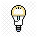 Iluminacion Bombilla Inteligente Icono