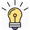 Bombilla Idea Solucion Icono