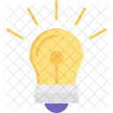 Bombilla Idea Solucion Icono