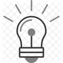 Bombilla Idea Solucion Icono
