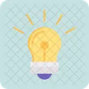 Bombilla Idea Solucion Icono