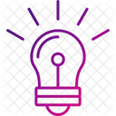 Bombilla Idea Solucion Icono
