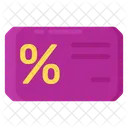 Bon De Vente Coupon De Vente Bon De Reduction Icône