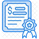 Bond certificate  Icon