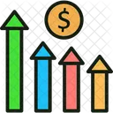 Bond Rates Financial Plan Investment Graph Icon