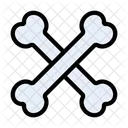 Bone Bones Cross Icon