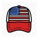 Americano Bandeira Padrao Ícone