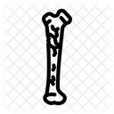 Bone Crack Fracture Icon