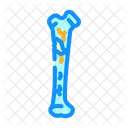 Bone Crack Fracture Icon