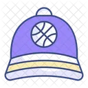 Bone De Basquete Chapeu Bone Ícone