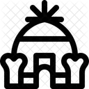 Bone Hut Hut Home Icon
