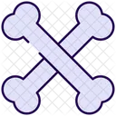 Bone Cross Danger Icon